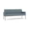 Lesro Mystic Lounge Reception Sofa, Charcoal, RF Serene Upholstery ML1601 - alternate 1
